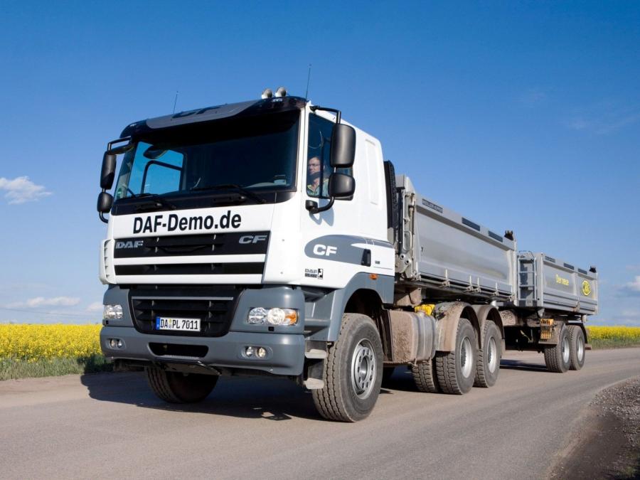  DAF CF85 6x4 FAT Sleeper Cab Tipper 2006 года  (фото 1 из 3)